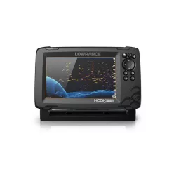   Hook REVEAL 7 GPS/halradar plotter 83/200 455/800 kHz  HDI lefelé pásztázó jeladóval