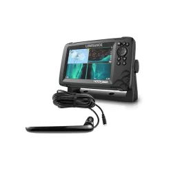   Hook REVEAL 7 Tripleshot GPS/halradar plotter 200, 455/800 kHz-es, lefelé és oldalra pásztázó jeladóval