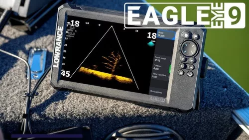 Lowrance Eagle Eye 9 élőképes halradar   