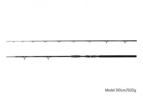 Monster harcsázó szett/ Delphin Symbol Cat bronze bot + Delphin Mammut orsó+ Monster Cat fonott zsinór+ MC aroma spray 285 cm
