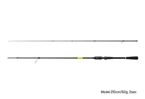 Delphin HARDER 2 részes Pergető bot 60g dobósúly 180cm/60g  