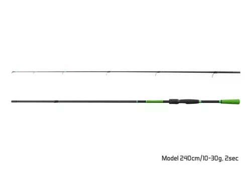 Delphin WASABI Spin 2 részes Pergető bot 10-30g dobósúly 210cm  