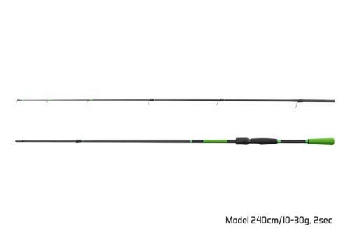 Delphin WASABI Spin 2 részes Pergető bot 10-30g dobósúly 240cm  