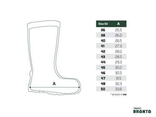 Csizma Delphin BRONTO | méret47