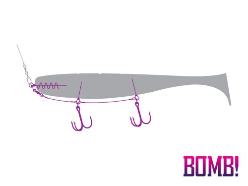 BOMB! Twisto MultiTRAP / 1db | #1 / 10cm / 16 kg
