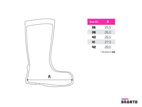 Csizma Delphin BRONTO Queen / rózsaszín | 41