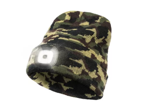 Delphin CamouLED kötött télisapka | UNI