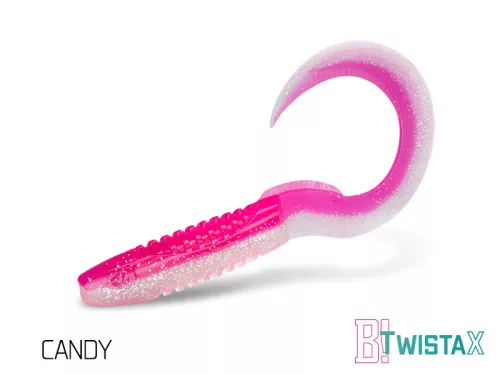 Gumihal Delphin TwistaX Eeltail UVs / 5db | 15cm/GREENCH