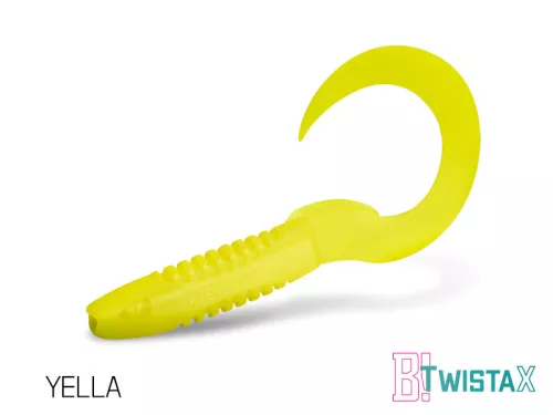 Gumihal Delphin TwistaX Eeltail UVs / 5db | 15cm/GREENCH