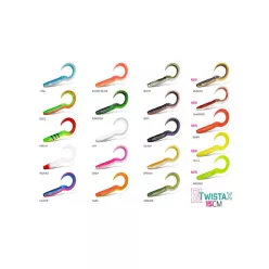 Gumihal Delphin TwistaX Eeltail UVs / 5db | 15cm/BOOTY