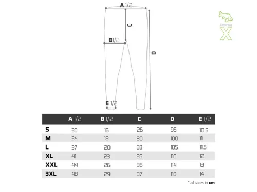Thermo aláöltözet Delphin EnergyX / nadrág