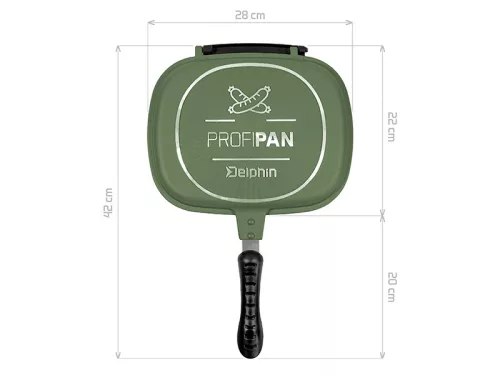 Serpenyő Delphin ProfiPAN Green