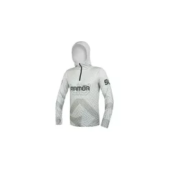   Delphin UV ARMOR 50+ Kapucnis hosszúujjú póló | Olive (L)