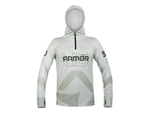 Delphin UV ARMOR 50+ Kapucnis hosszúujjú póló | Olive (L)