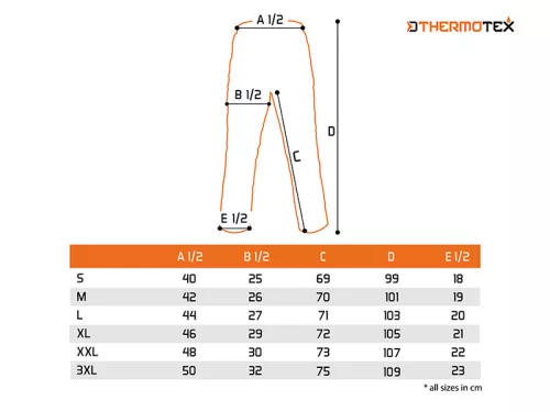 Delphin ThermoTEX kültéri nadrág | M