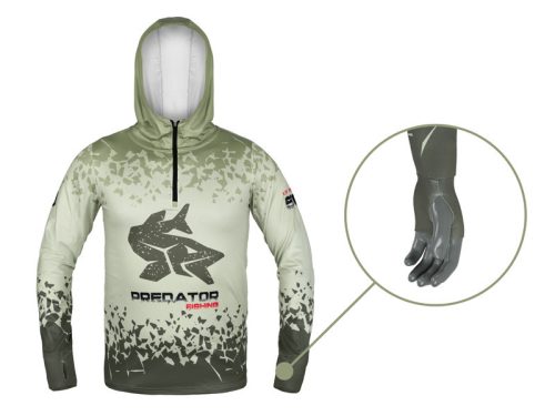 Delphin UV ARMOR 50+ Kapucnis hosszúujjú póló Predator M