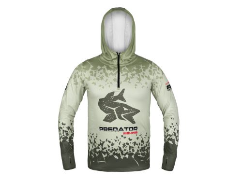 Delphin UV ARMOR 50+ Kapucnis hosszúujjú póló Predator L