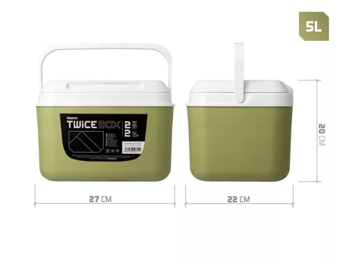 Delphin TwiceBOX 2in1 hűtőláda szett