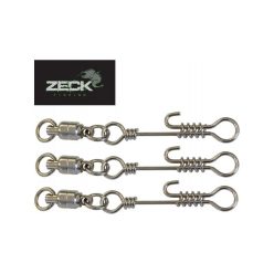   ZECK Bearing Swivel+ Twistlock Snap 72kg  3db/cs forgókapocs   