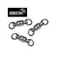 ZECK Ball Bearing Swivel Dupla csapágyas forgó - Két méretben 3db/cs