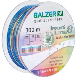 BALZER Iron Line 8 Catfish Multicolor 300m 0,40 mm  