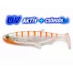 Monster Cat UV Rattlin Gumihal csörgős 10cm White