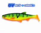 Monster Cat UV Rattlin Gumihal csörgős 10cm Fire Tiger