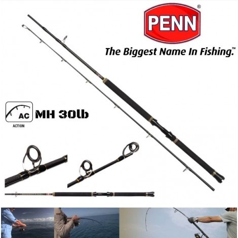 PENN Regiment III Boat 213cm 20-30LB harcsázó pergető kuttyogató horgászbot   