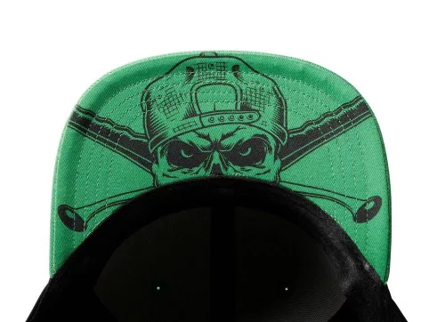 MadCat Skull Flatbill Cap - Baseball Sapka fekete   