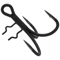 MADCAT A-STATIC SHAD T-TREBLE 4X 2/0 Hármashorog 4db/csomag