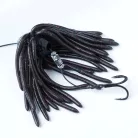 MADCAT WORMS Teaser BLACK 100g Treble 2/0