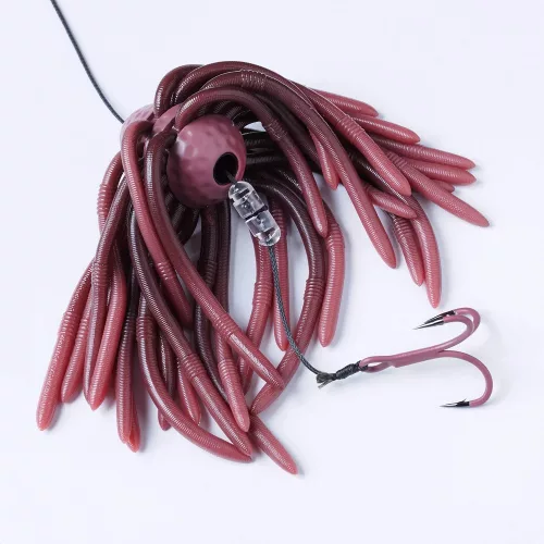 MADCAT WORMS Teaser Brown Worm 150g Treble 2/0