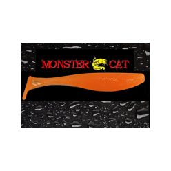 MONSTER CAT  RATLLIN csörgős gumihal - Orange 12 cm