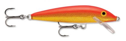 Rapala Original Floating Gold Fluorescent Red F07 GFR