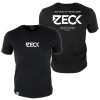 ZECK T-Shirt Black - Fekete Póló - több méretben