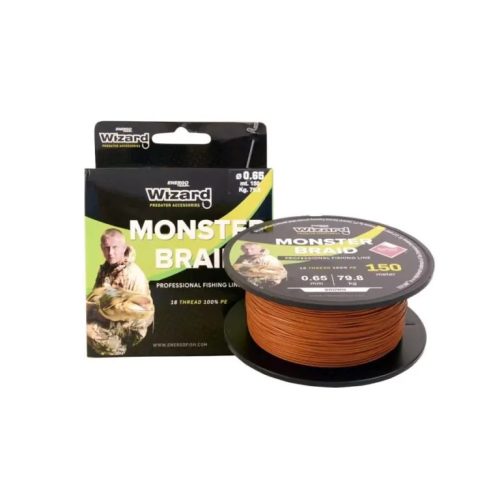 Wizard 12X Monster Barid harcsázó fonott zsinór - 0,58 mm 2X150 m 