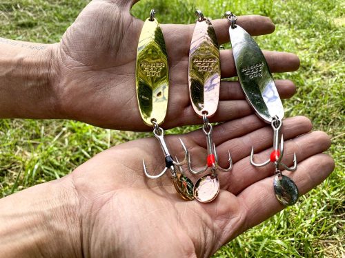 Black Cat Battle River Spoon 1db 9cm arany 60 g  