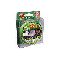 WFT MICRO BRAID UV ZÖLD FONOTT ZSINÓR 150M 0,03 mm  