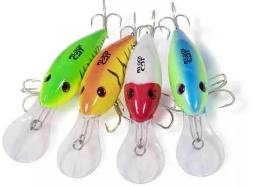 Black Cat Cranker firetiger Süllyedő wobbler 12cm/25g  