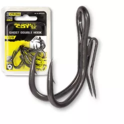   Black Cat Ghost Double horog DG DG coating Horog 5db/cs 3/0  