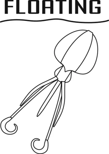 Black Cat Calamar U-Float 20g Fluoreszkáló  