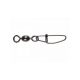 BLACK CAT Cross Lock Swivel forgókapocs 3-5db / csomag