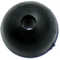 Black Cat Rubber Shock Bead 10db Ø10mm - gumigyöngy   