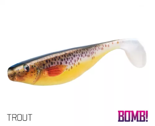 Delphin BOMB! Gumihal HYPNO 17cm több színben Perchy  