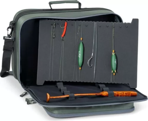 Uni Cat Rig & Clonk Wallet profi előke/kuttyugató fa tartó táska / esőálló / méret 49X32X18cm   