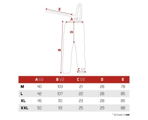 Delphin nadrág CRUISER Pro | XXL esőnadrág