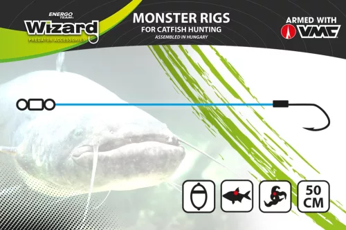 WIZARD MONSTER CLASSIC MONO RIG 8/0 SPECIMEN