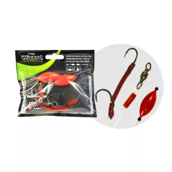 WIZARD MONSTER UPOSE MONO BOTTOM RIG 10G 8/0 SPECIMEN