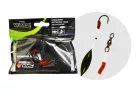 WIZARD MONSTER RIVER UPOSE PRO DOUBLE MONOBRAID RIG 20G 7/0+9/0 ROUND