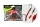 WIZARD MONSTER RIVER DOUBLE UPOSE PRO MONOBRAID RIG 4+4G 9/0+11/0 ROUND